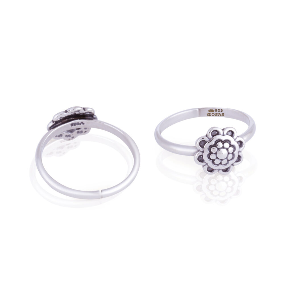 Silver Toe Rings - Mata Payals Exclusive Silver Jewellery