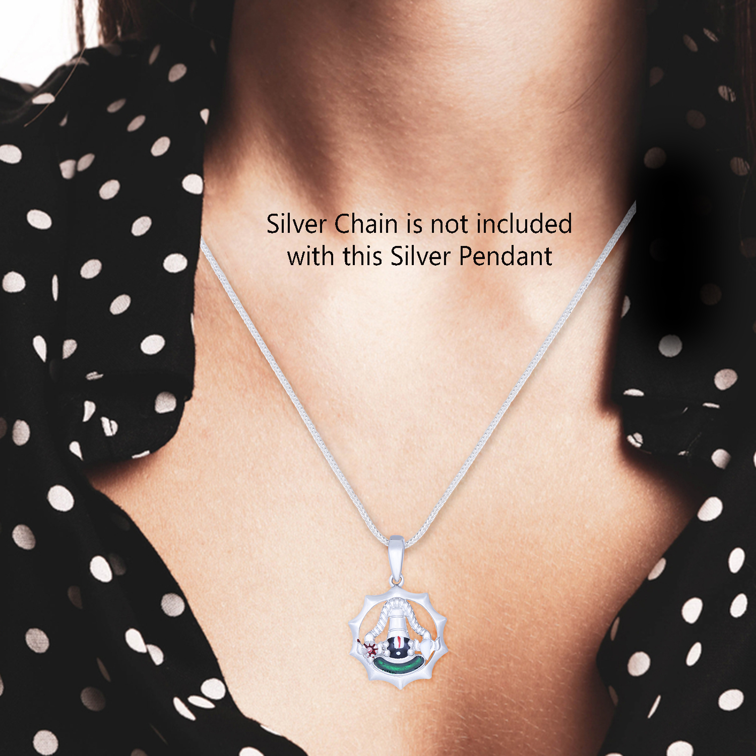 Girl Wearing Pendant - Copy