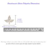 Belapatra in Silver by Osasbazaar Dimensions