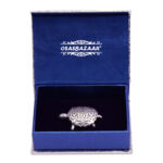 Tortoise with Nakashi in silver by Osasbazaar - Packaging Image