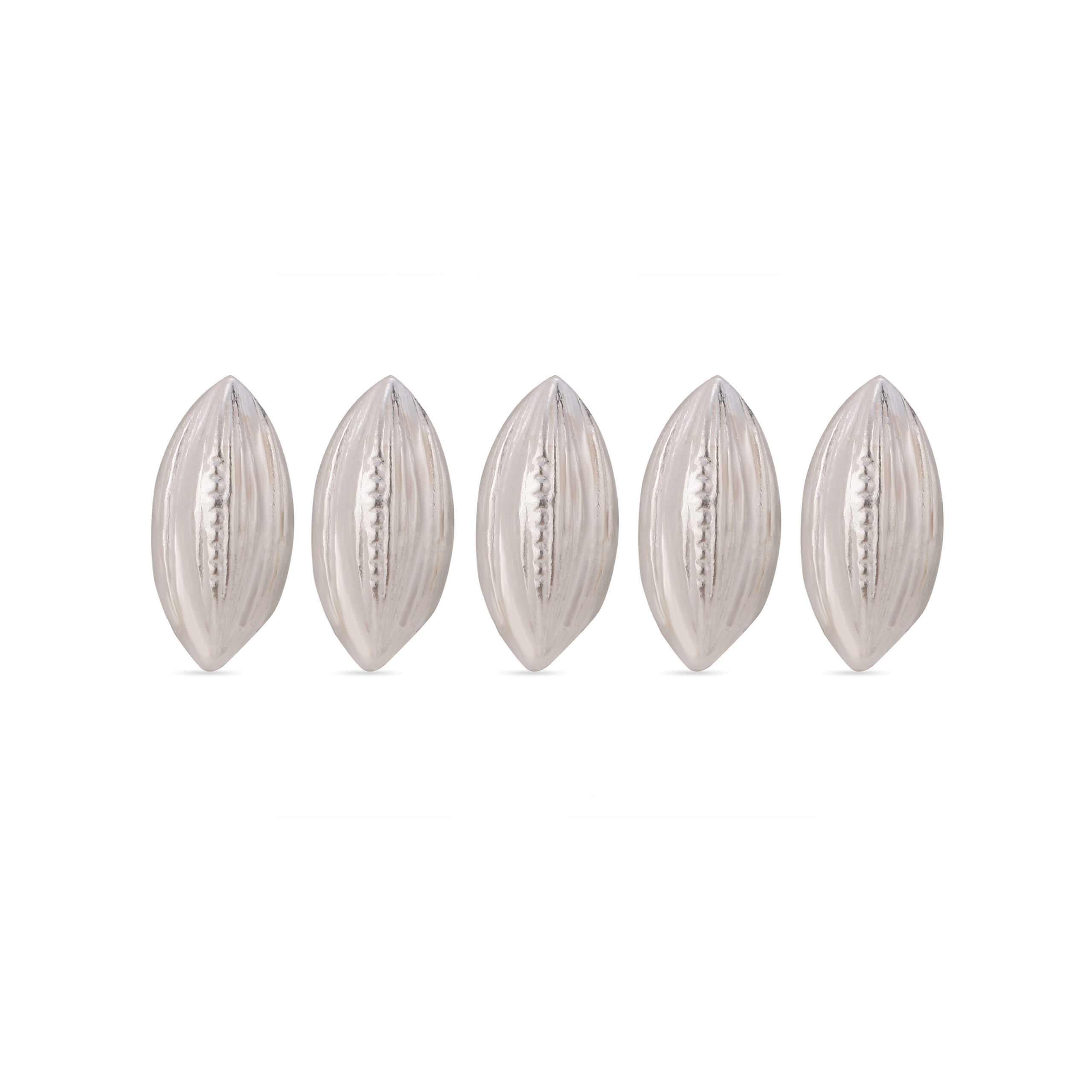 Elaichi in Silver By Osasbazaar - Pack Of 5 Main Image