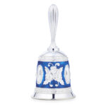 Fancy Blue Bell in silver by Badhai Box - Main Image