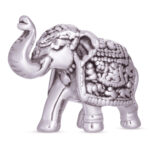Elepant small 9997 G in Silver By Osasbazaar Angle Image