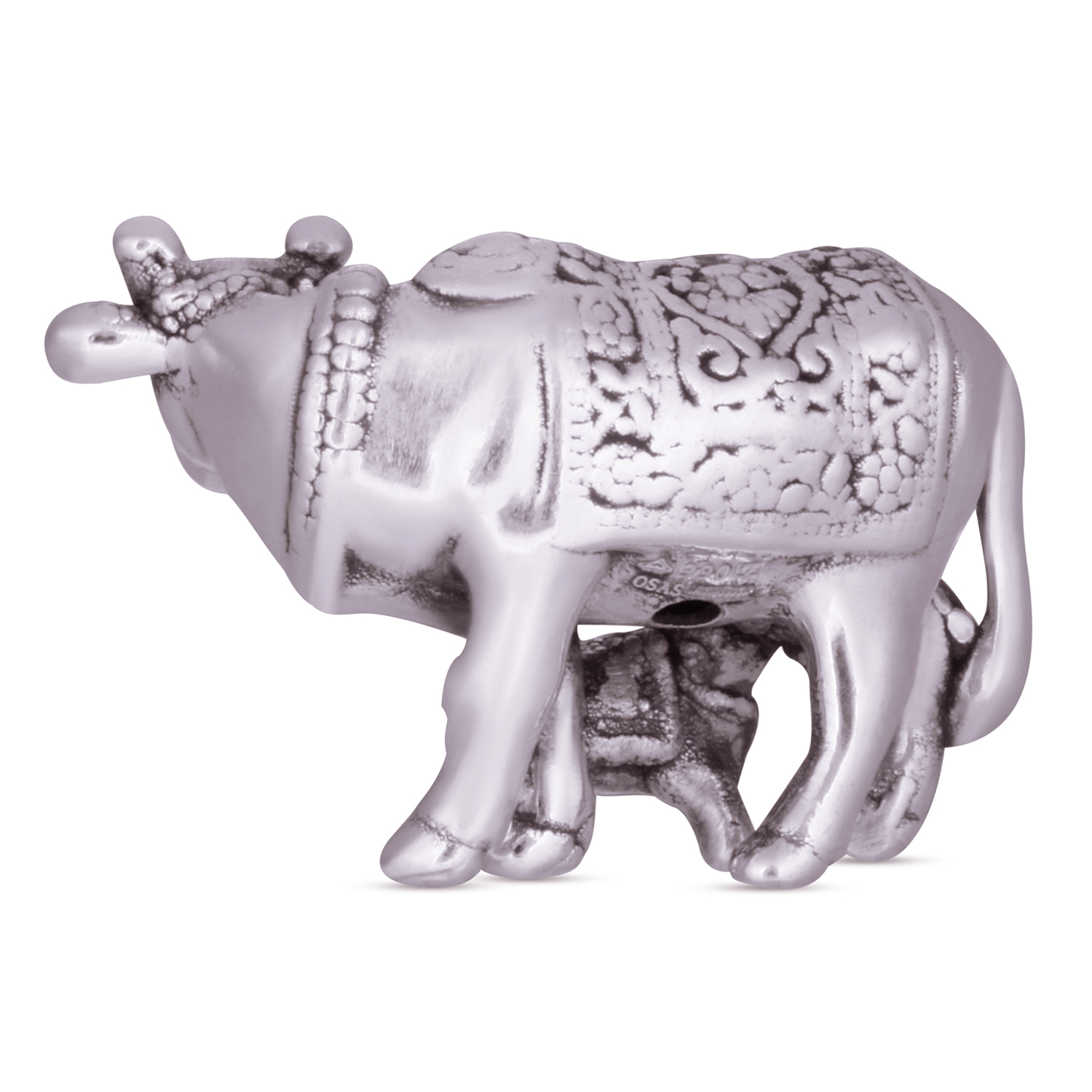 Kamdhenu small 9995 in Silver By Osasbazaar Back Image